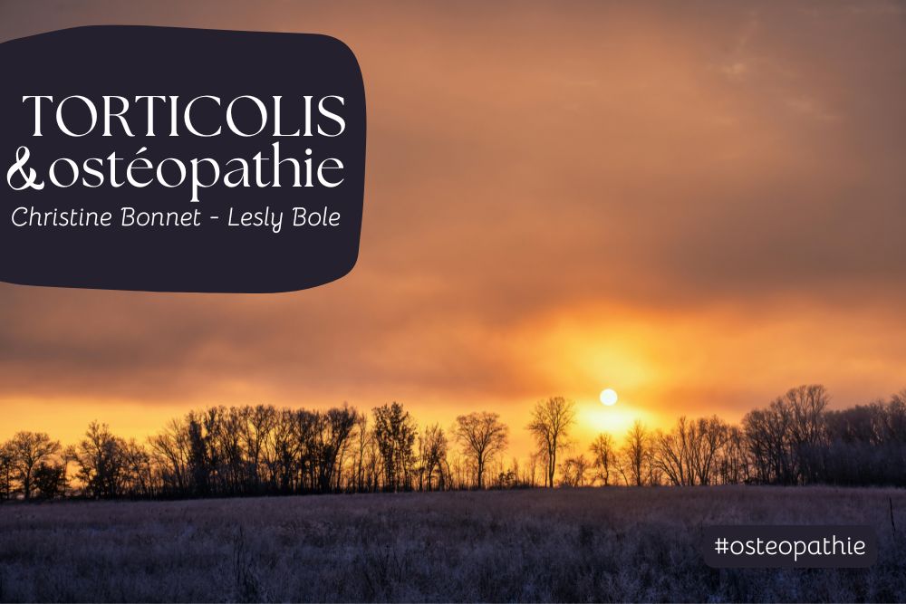 Torticolis et ostéopathie : Comment l’ostéopathie peut soulager votre douleur cervicale.