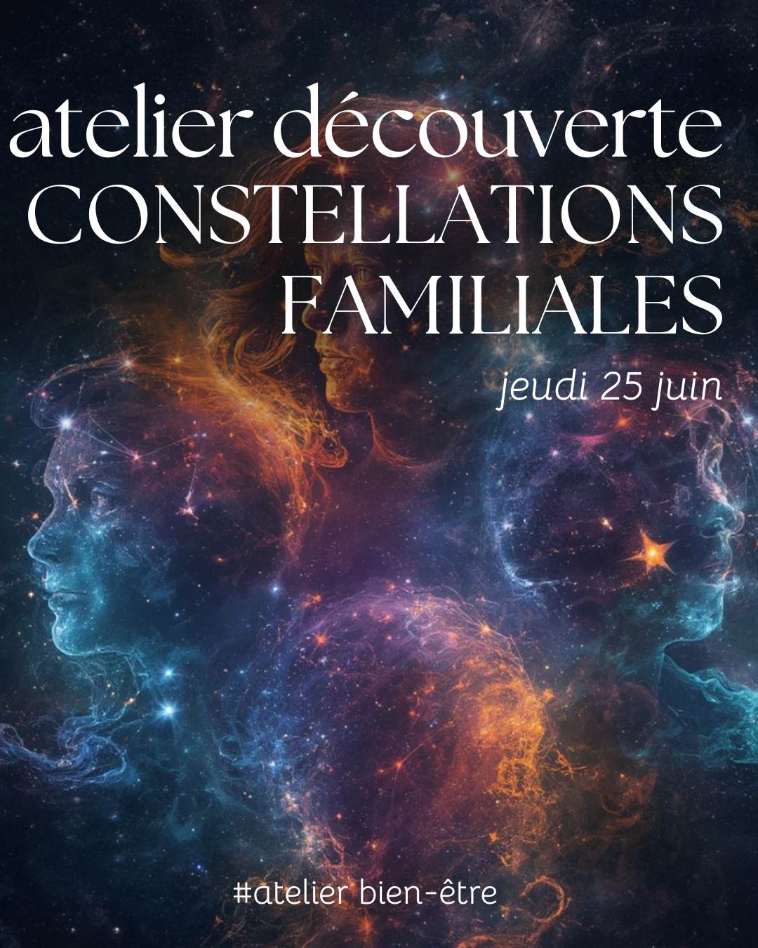 Atelier de constellations familiales à Besançon pour libérer les blocages et schémas répétitifs.
